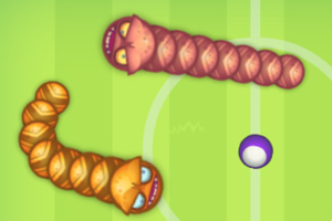 《蛇蛇足球赛》游戏画面1