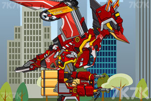 《组装机械消防翼龙2》游戏画面1