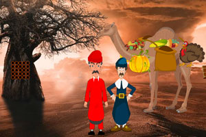《感恩节棕榈沙漠逃亡》游戏画面1
