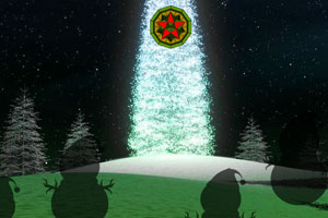《圣诞树装饰逃离》游戏画面1