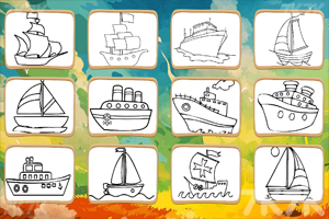 《小船图画册》游戏画面2