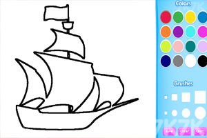 《小船图画册》游戏画面1
