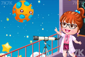 《小宝贝当天文学家》游戏画面3