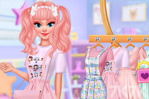 《粉色女孩装》游戏画面2