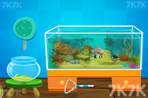 《清理水族馆》游戏画面1