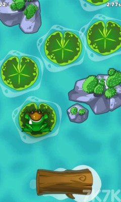 《青蛙池塘跳跃》游戏画面3