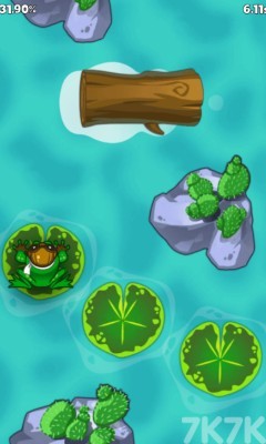 《青蛙池塘跳跃》游戏画面2