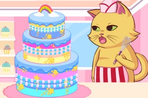 我的彩虹蛋糕