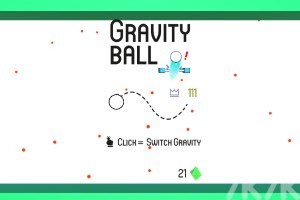 《穿线重力球》游戏画面1