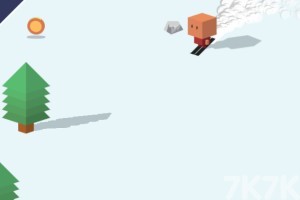 《方块人滑雪》游戏画面4