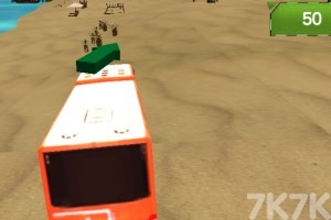 《沙滩大巴驾驶》游戏画面1