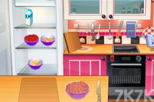 《萨拉的烹饪课之樱桃蛋糕》游戏画面1