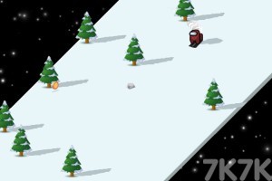 《滑雪挑战》游戏画面1