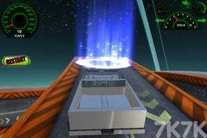 《汽车空中挑战》游戏画面2