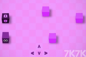 《紫方块迷宫》游戏画面1