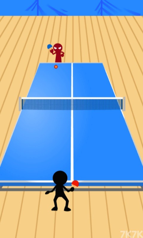 《火柴人乒乓球》游戏画面1