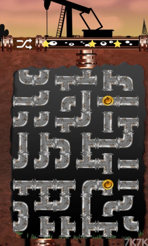 《地下石油接水管》游戏画面3