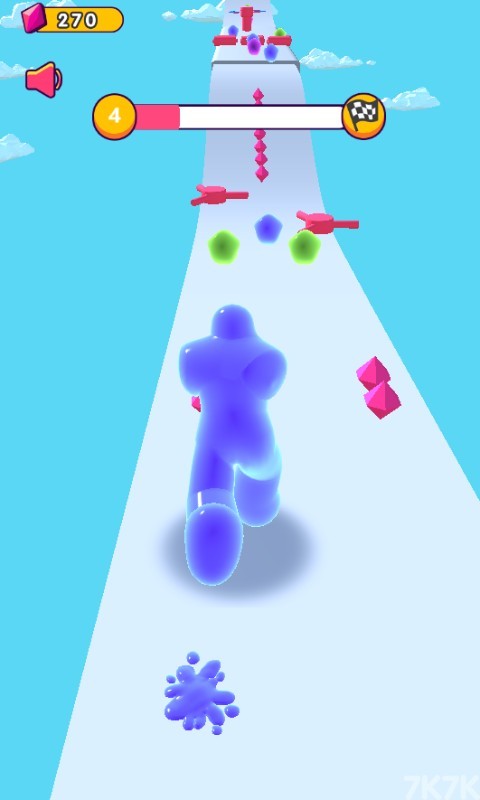 《奔跑的泡泡人》游戏画面2