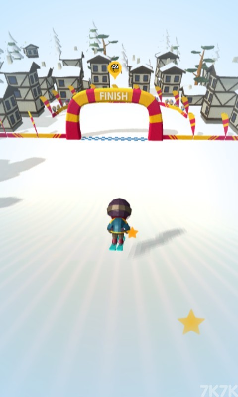 《滑雪竞赛》游戏画面3