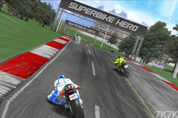《狂飙摩托车》游戏画面2
