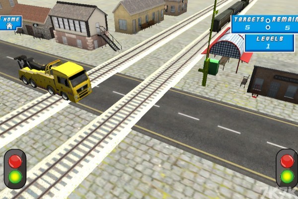 《模拟铁路口》游戏画面2