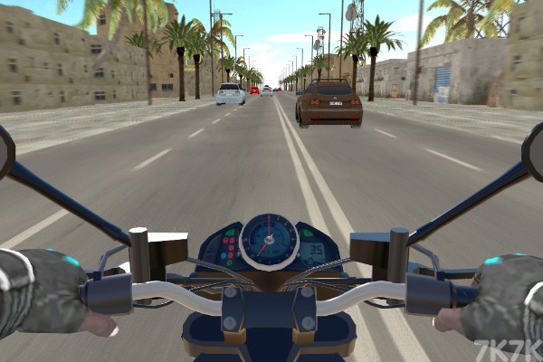 《摩托模拟驾驶》游戏画面2