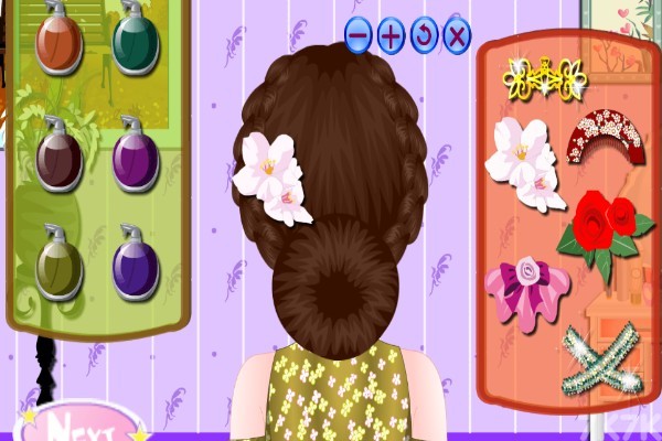《梳妆头发》游戏画面3