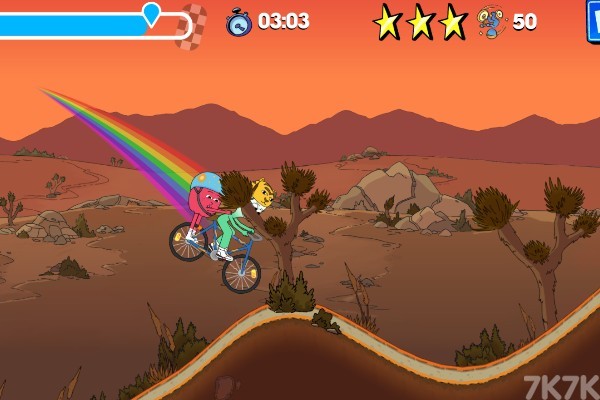 《彩虹骑行》游戏画面4