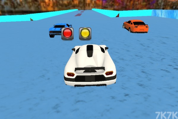《滑道赛车》游戏画面3