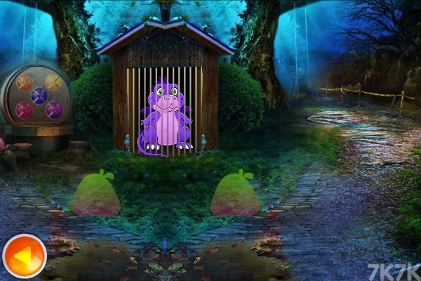 《救援紫色小龙》游戏画面2