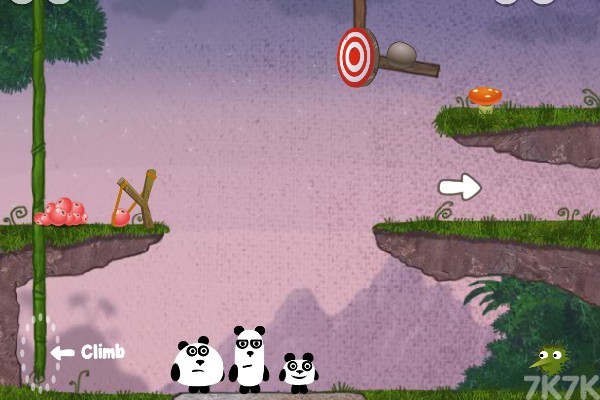 《小熊猫逃生记2H5》游戏画面2