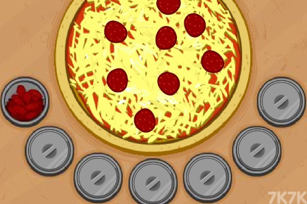 《可口的披萨,美味的披萨-老爹披萨店模拟游戏h5》游戏画面1