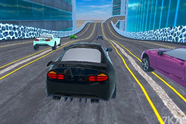 《未来城市赛车》游戏画面1