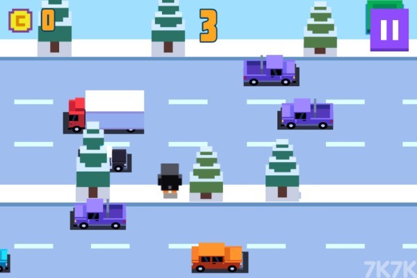 《企鹅过马路》游戏画面1