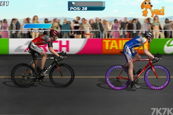 《自行车马拉松挑战赛》游戏画面1