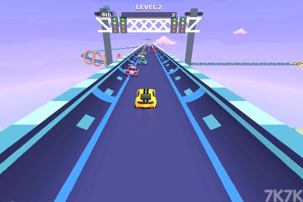 《空中飞车赛》游戏画面1