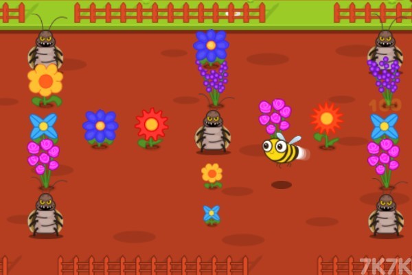 《小蜜蜂采花蜜》游戏画面3
